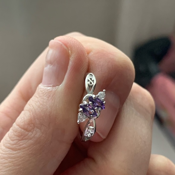 Ring For Women Elegant StyleCrystal  Sliver color - Picture 6 of 8